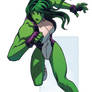 She-Hulk by Edwin Huang Quicky