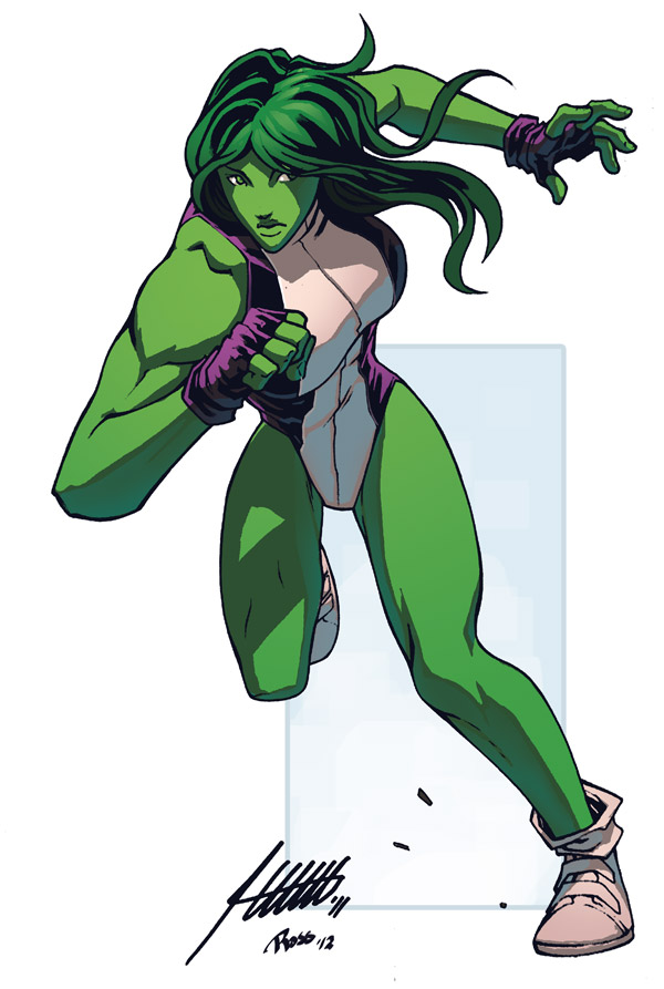 She-Hulk by Edwin Huang Quicky