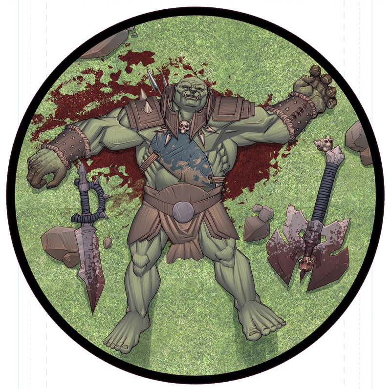 Ogre Corpse Token Illo by Ross-A-Campbell on DeviantArt
