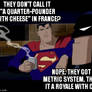 Superman and Batman meme