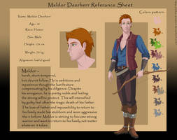 Reference sheet: Meldor Deerheer