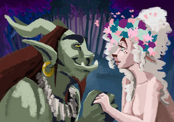 orc and faun