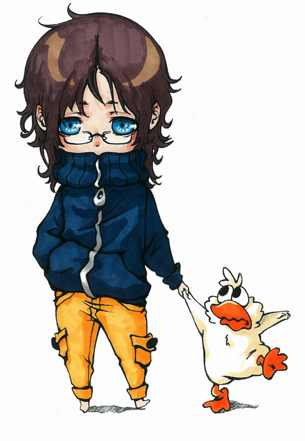 chibi goose by naneste