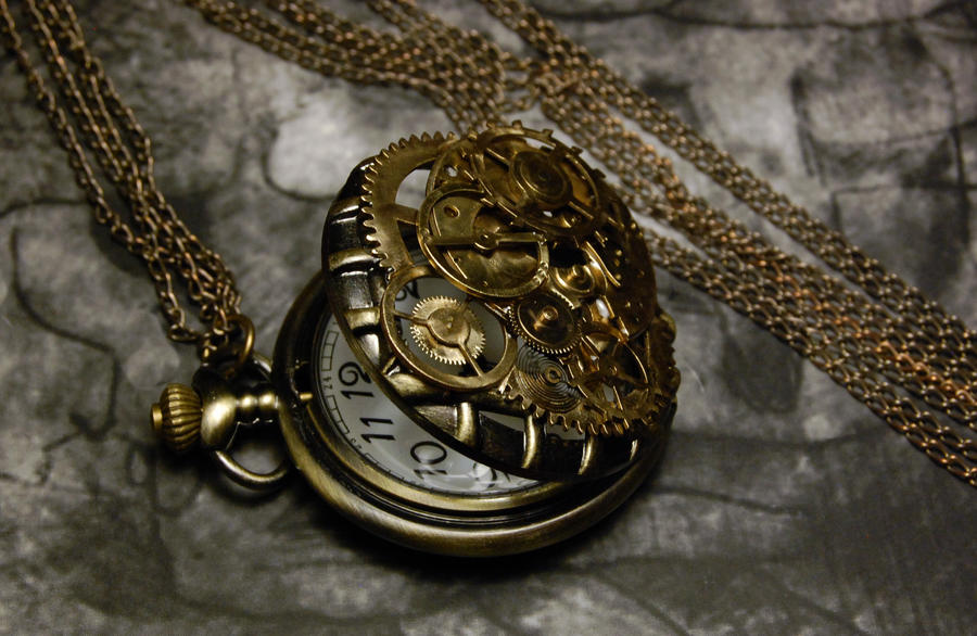Steampunk Clock by cybercrafts on DeviantArt