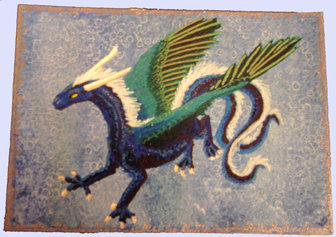 ACEO dragon