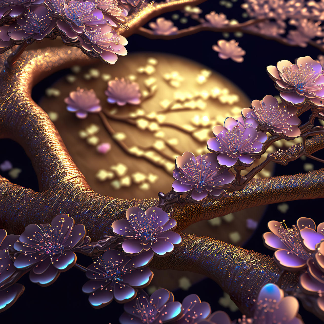 Abstract Cherry Abstract Cherry Blossom by FractaliciousAI on DeviantArt