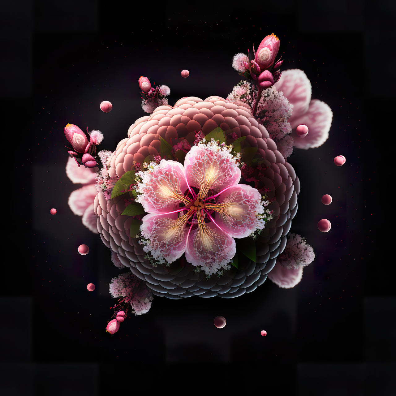 Abstract Cherry Abstract Cherry Blossom by FractaliciousAI on DeviantArt