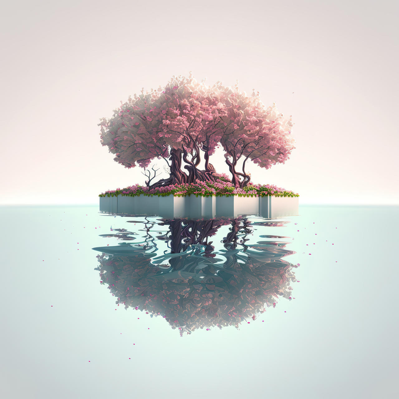 Abstract Cherry Abstract Cherry Blossom by FractaliciousAI on DeviantArt