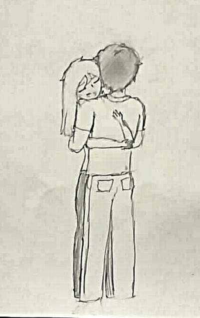 Hug Rebuffed Re: Hug by GreyPanda7 on DeviantArt