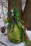 Poseable Dryad mostly done by elvenelysium