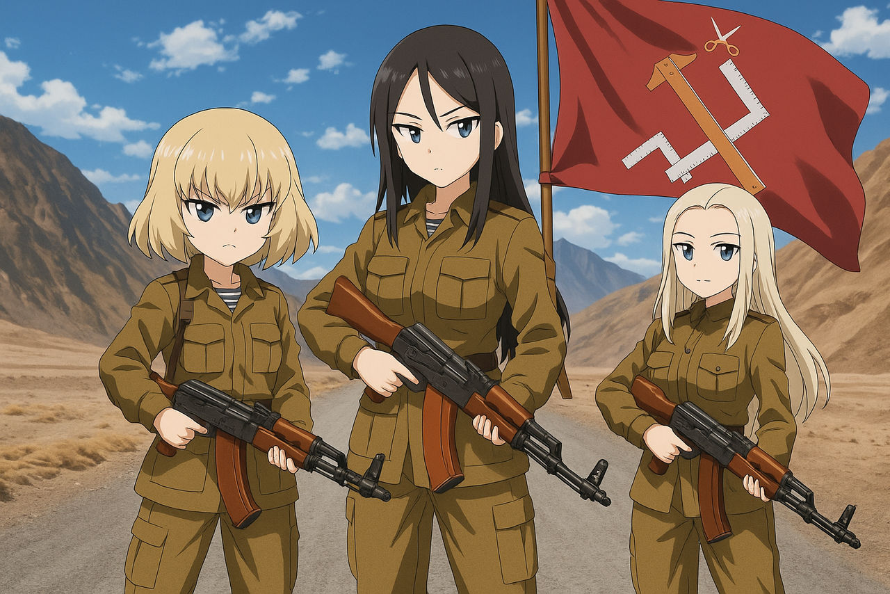 Girls Und Panzer Pravda Girls In Afghanistan War By FilthyKoreanTV On girls-und-panzer-pravda-girls-in-afghanistan-war-by-filthykoreantv-on
