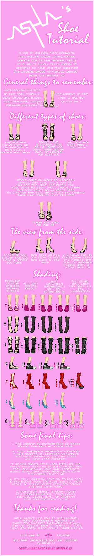 Asha's Shoe Tutorial by Icecradle