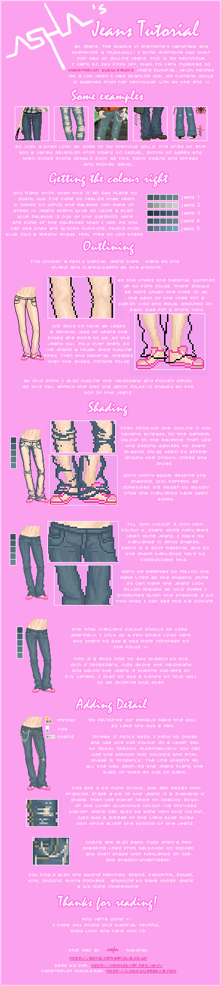 Asha's Jeans Tutorial by Icecradle