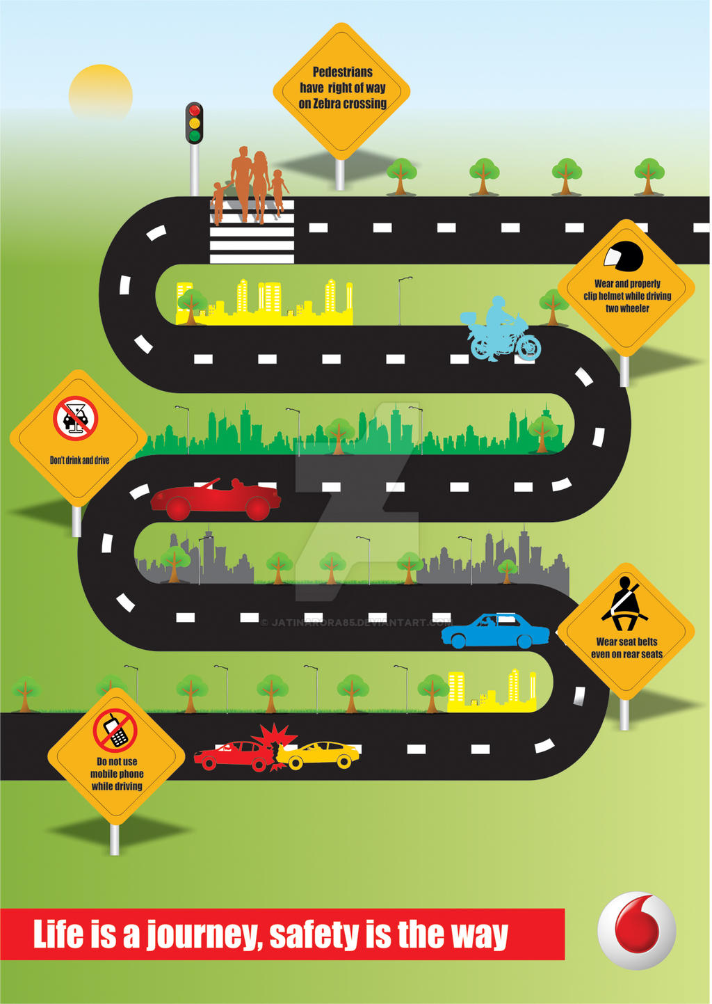 Infographic Road Safety by JatinArora85 on DeviantArt