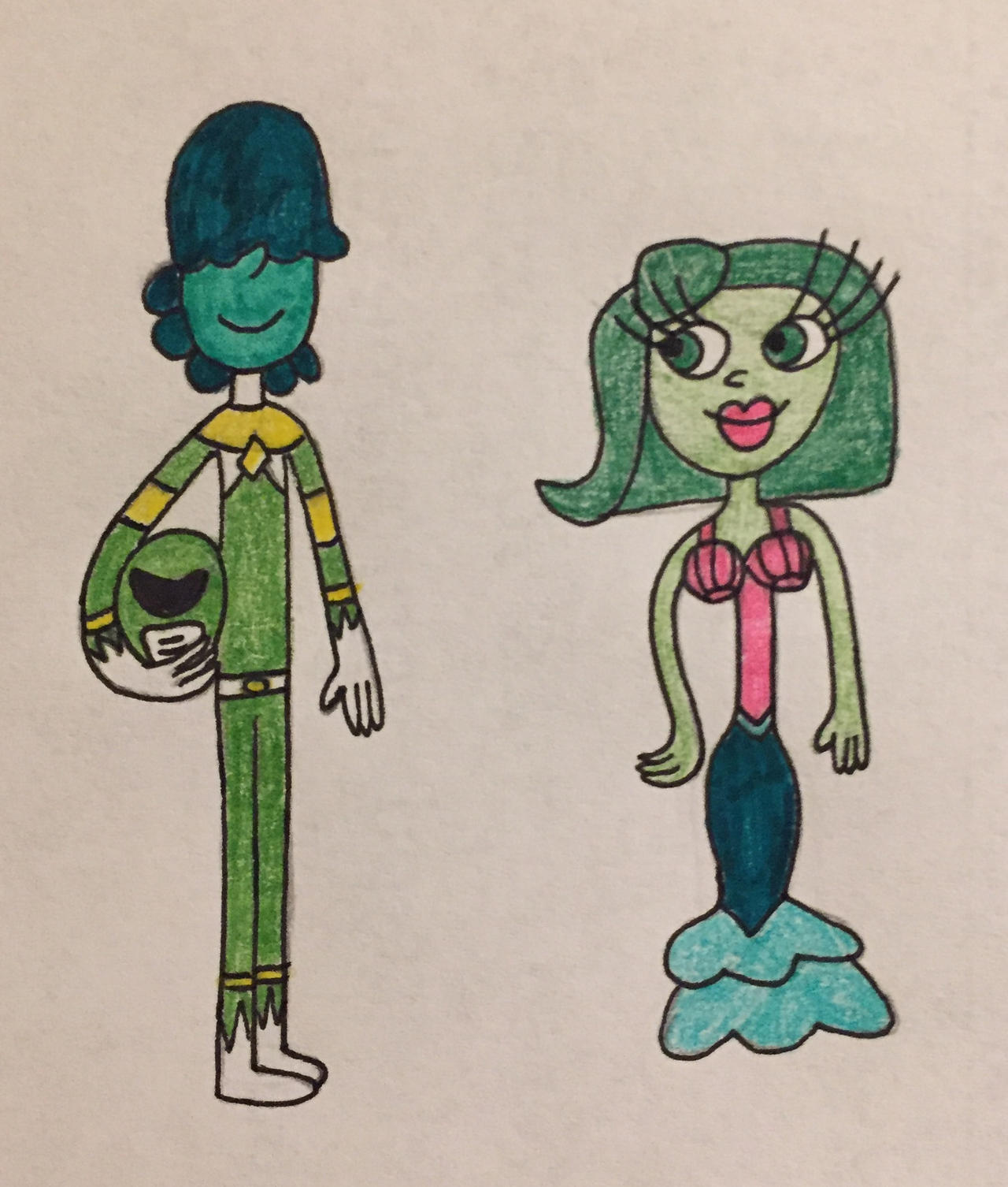 Making a Splash With a Ranger by LovesickPearl on DeviantArt