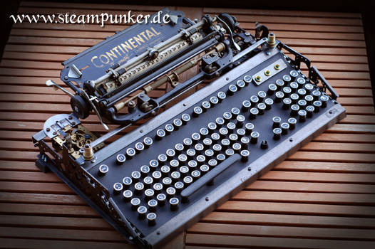 steampunk computer keyboard