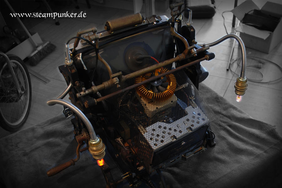 Steampunker - steampunk pc monitor, display by steamworker on DeviantArt