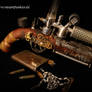 steampunk gun - ghost blaster