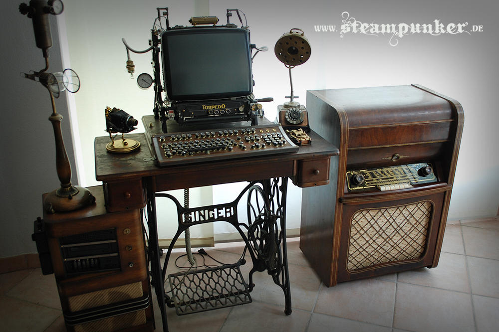 Steampunk Computer