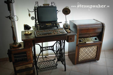 Steampunk Computer by steamworker