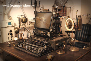 Steampunk Computer by steamworker