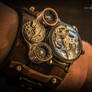 Steampunk watch - timemachine