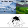 Greenland Vs. Iceland