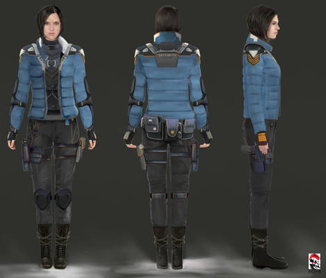 Female Character Concept body