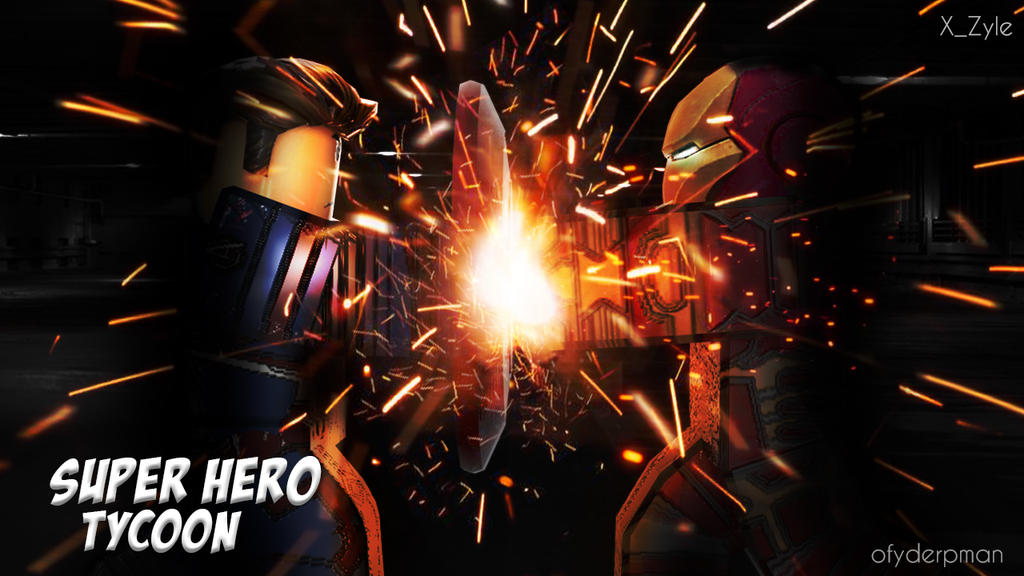 Thumbnail For Super Hero Tycoon By Xzyle Art On Deviantart - roblox superhero tycoon thumbnail