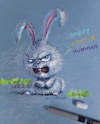 Easter Bunny - Fan Art - Snowball