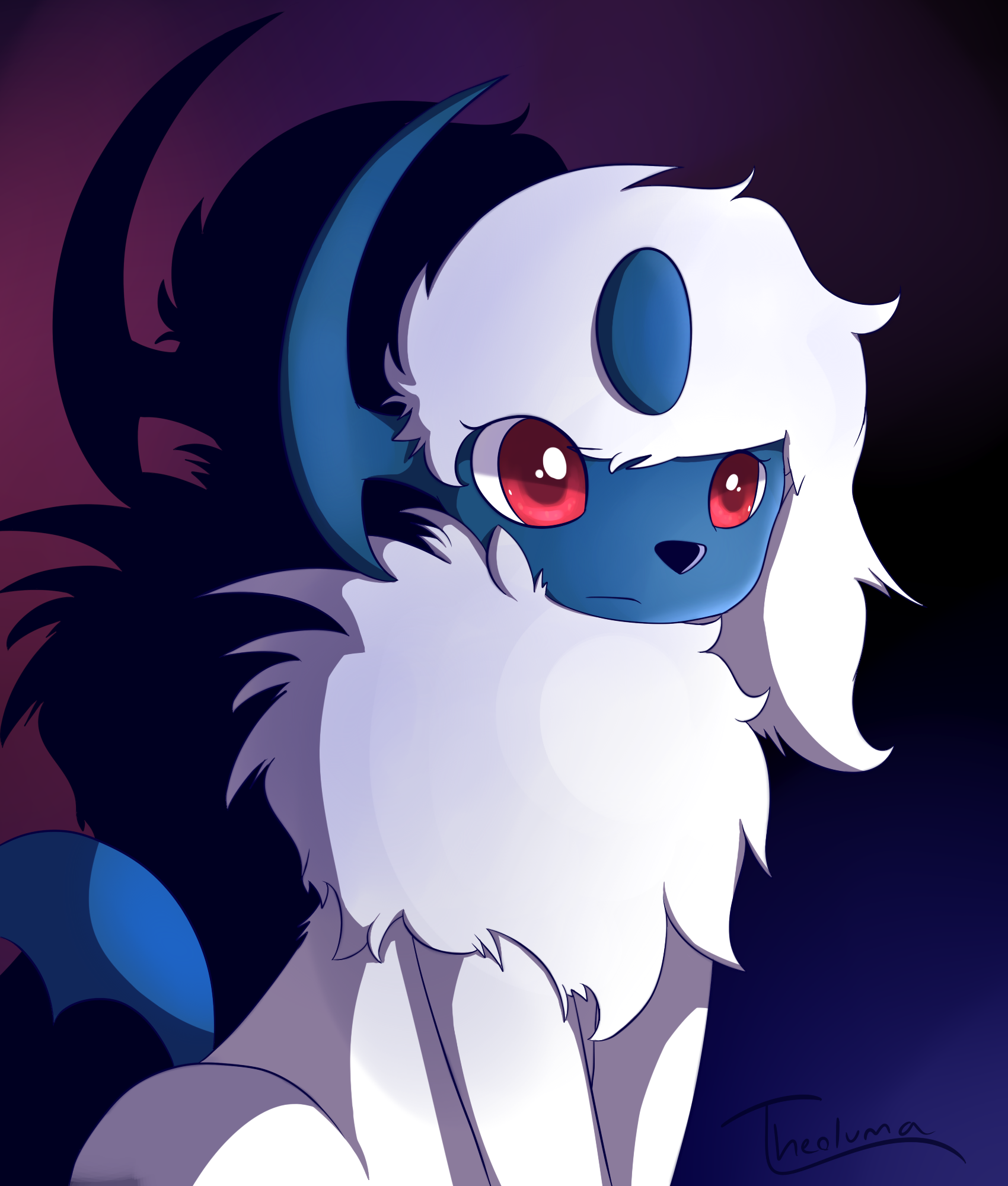 Absol by Theoluma on DeviantArt