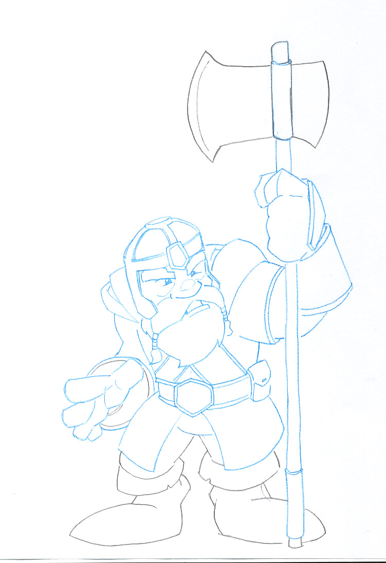 Gimli first sketch