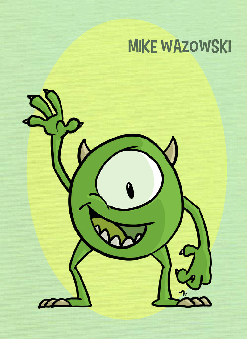 Pixar Madness Month - Day 25 - Mike Wazowski