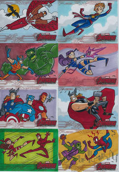 Avengers: Age of Ultron - Sketch Cards Group 2