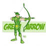 Green Arrow Colored