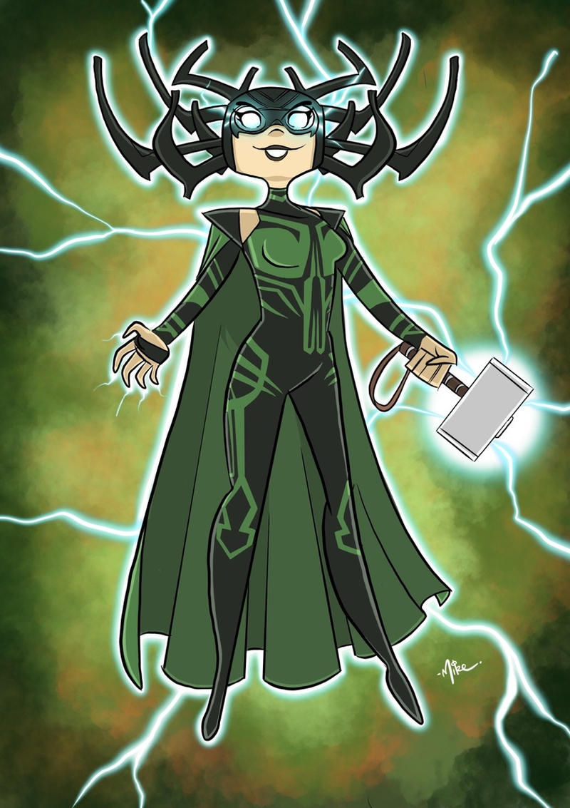 Hela by tyrannus on DeviantArt