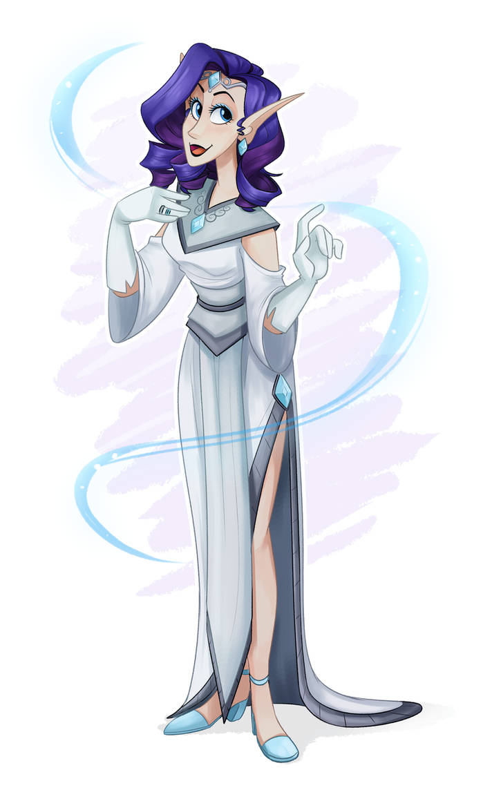 dnd mlp Rarity by Luximus17 on DeviantArt