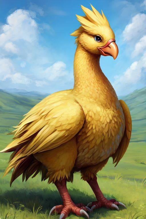 Robo Chocobo Chocobo by Mochamonster-X9 on DeviantArt