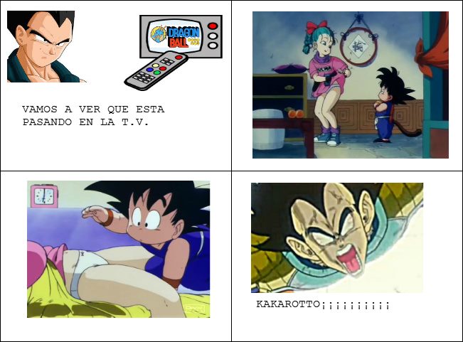 Vegeta ve la escena de Dragon Ball by 3D4D on DeviantArt Vegeta ve la escena de Dragon Ball by 3D4D on DeviantArt