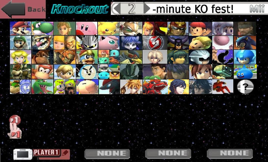 SSB4: Roster Contest (by ToastUltimatum) by 3D4D on DeviantArt