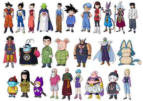 Dragon Ball Z: Battle of Gods - Characters