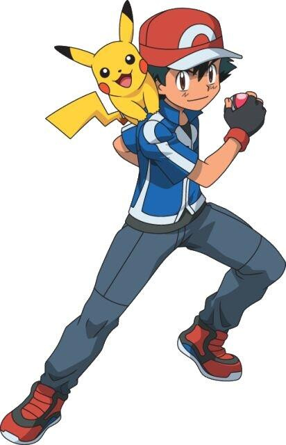 Ash Ketchum and Pikachu (Pokemon XY)