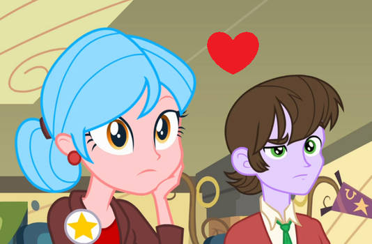 Equestria Girls: Delicata and Purple Chocolate