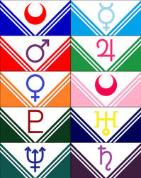 Sailor Scout Flags