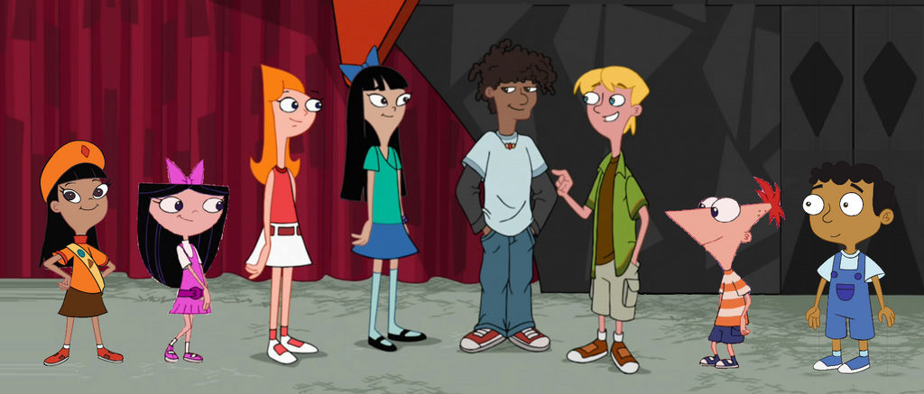 Phineas and Ferb: Friends and Lovers by 3D4D on DeviantArt