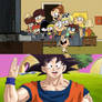 Loud Kids Watching Goku