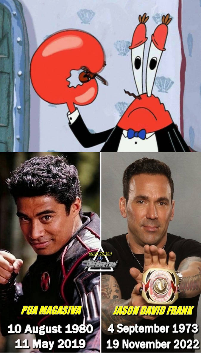 Mr Krabs is sad for Power Rangers' Deaths by 3D4D on DeviantArt