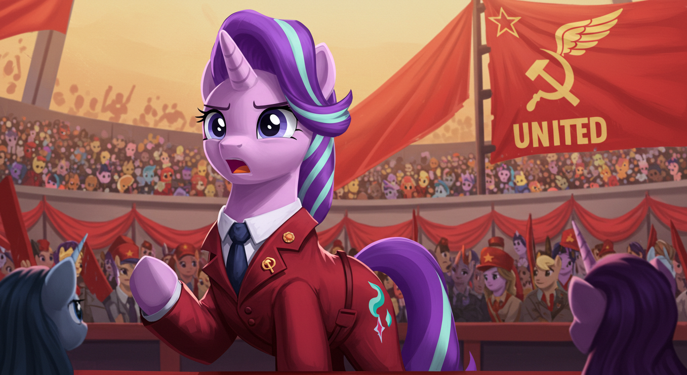 Communist Starlight Glimmer By 3D4D On DeviantArt communist-starlight-glimmer-by-3d4d-on-deviantart