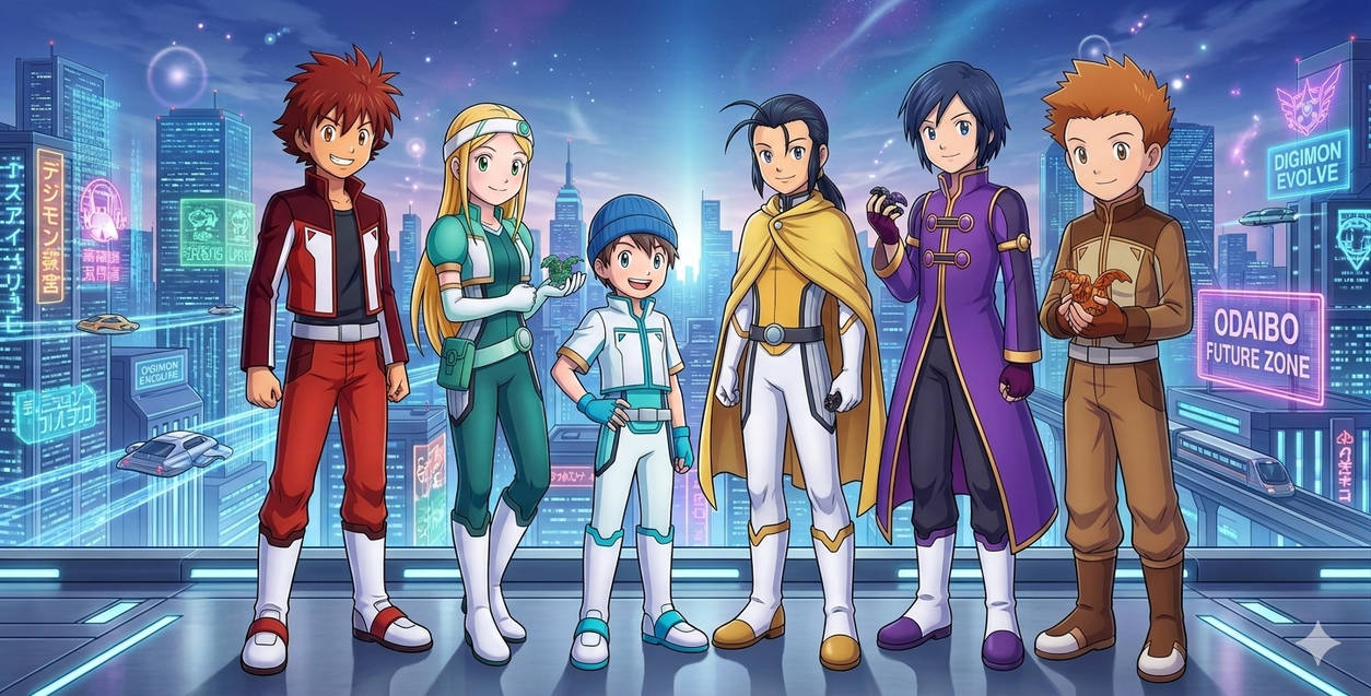 Power Rangers Digimon Frontier Deviantart Digimon Frontier Gang as Bakugan Resistance by 3D4D on DeviantArt