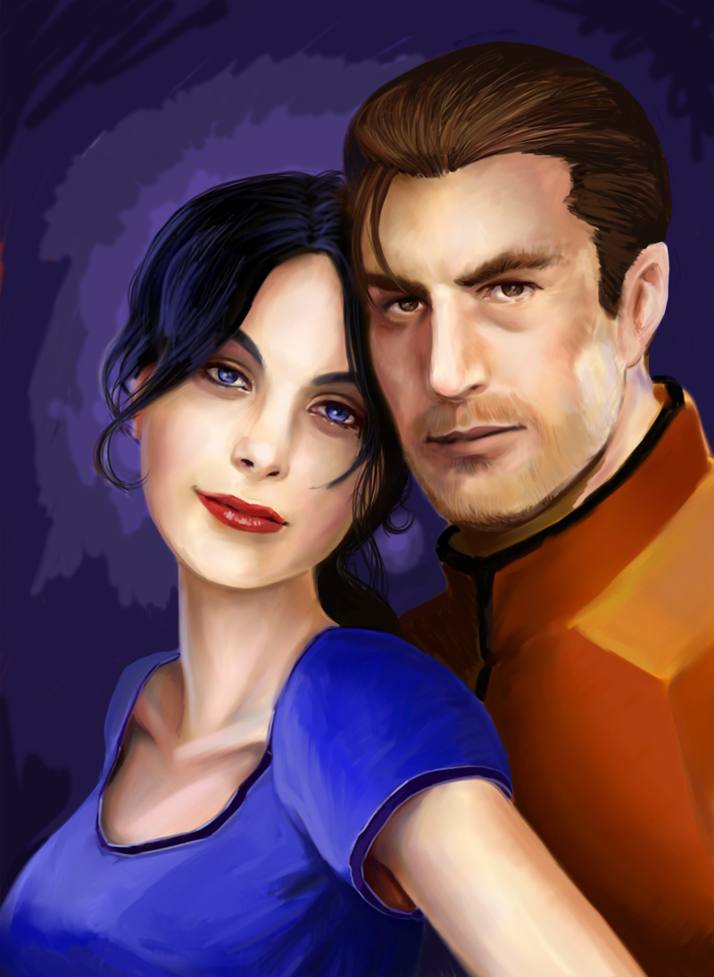 Carth and Revan